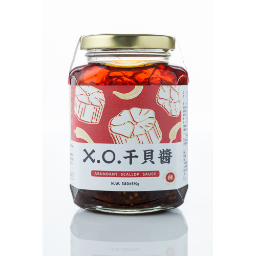 嚴選のX.O.干貝醬(辣味)